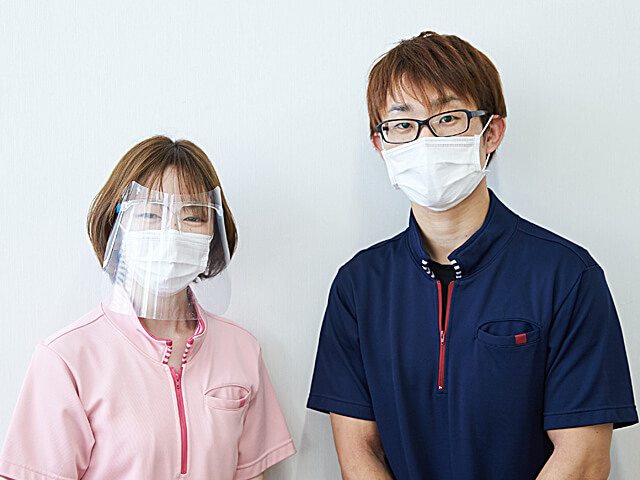 マスク・フェイスシールドの着用